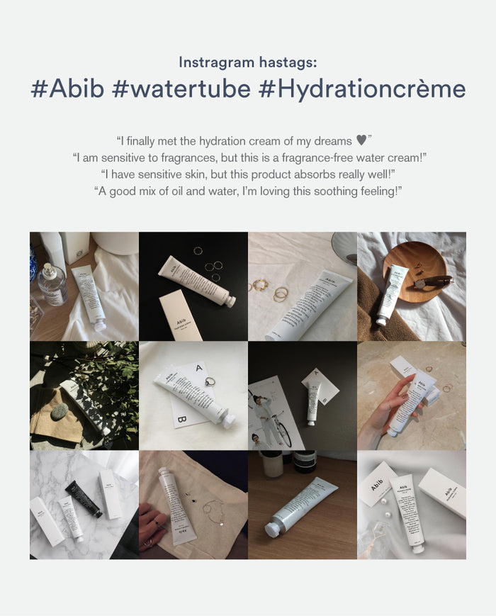 Abib Hydration Water Tube Crème 75ml