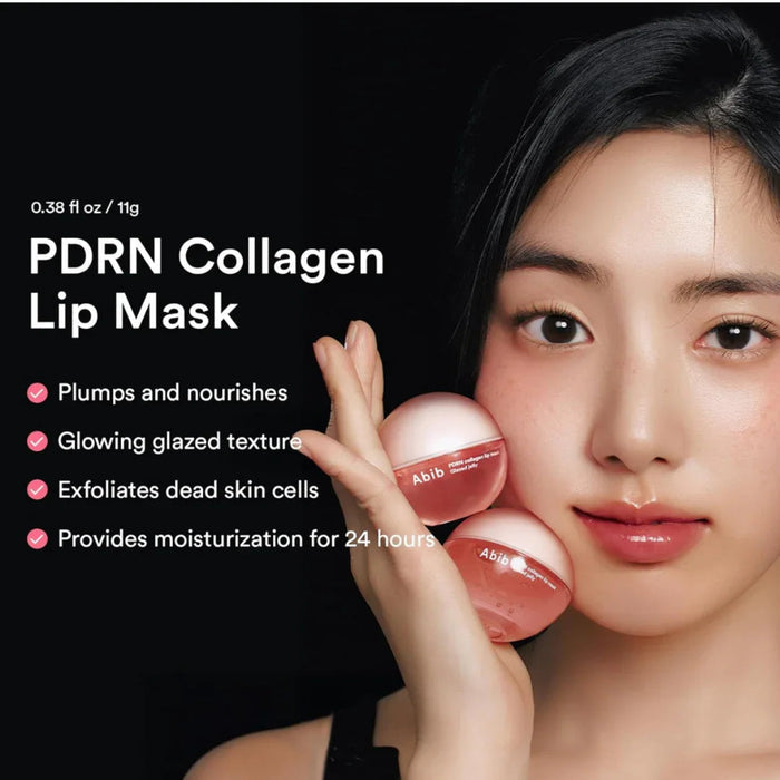 AbibAbib PDRN Collagen Lip Mask Glazed JellyMood Arabia