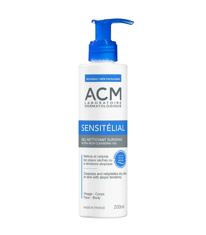 ACM Sensitelial Ultra Rich Cleansing Gel For Dry Skin 500ml ACM