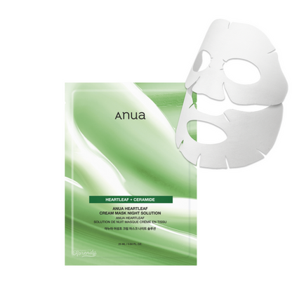 Anua Heartleaf + Ceramide Cream Mask 1pk