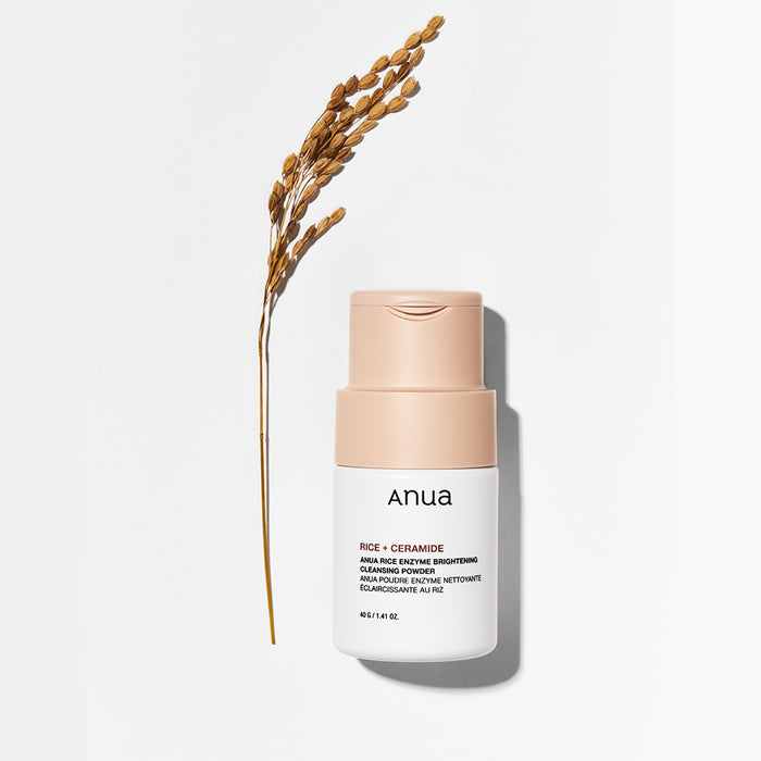 ANUA Rice Enzyme Brightening Cleansing Powder asian authentic genuine original korean skincare montreal toronto calgary canada thekshop thekshop.ca natural organic vegan cruelty-free cosmetics kbeauty vancouver free shipping clean beauty routine skin makeup kpop stayz stan fandom photocard stray kids treasure ateez atiny dix30 brossard