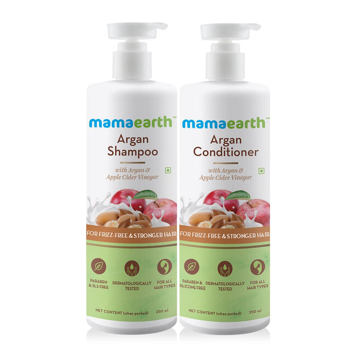 Argan Shampoo and Conditioner Combo - 250ml + 250ml