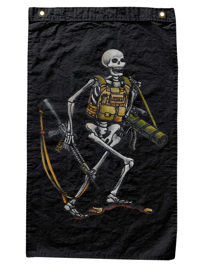 Assault Skeleton Flag