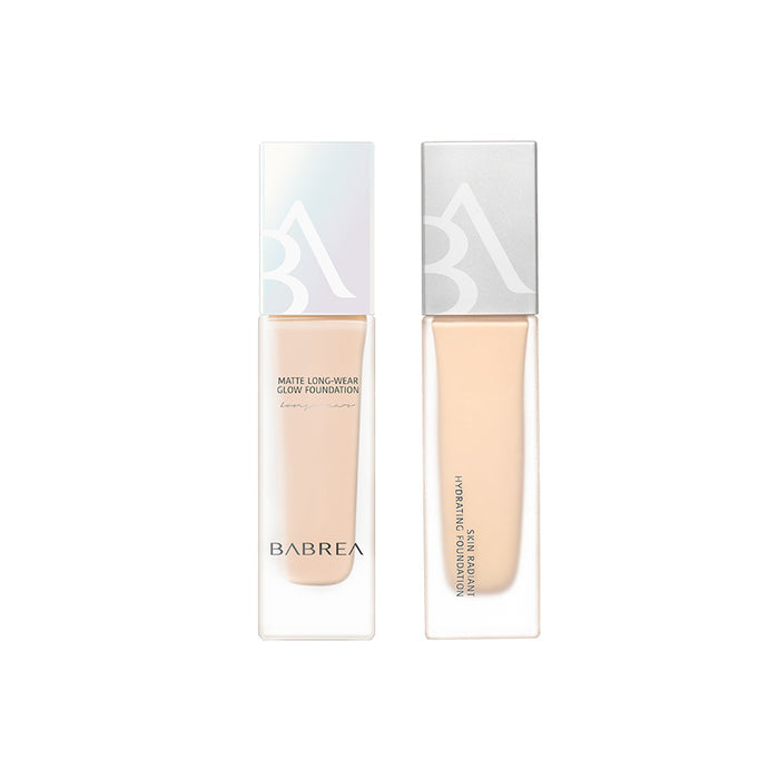 Babrea Matte Long-Wear Glow Foundation#02Natural Beige,030Ml