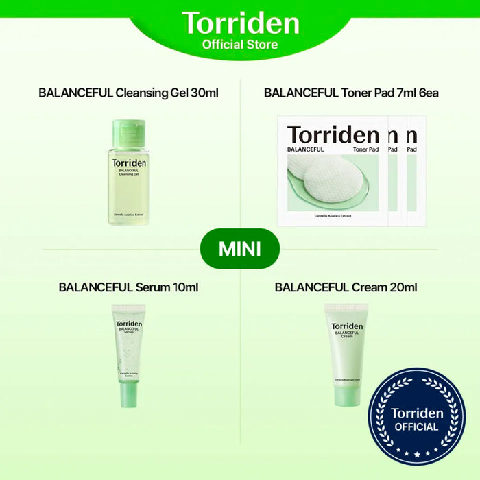 Torriden BALANCEFUL Trial Kit Nudie Glow Australia