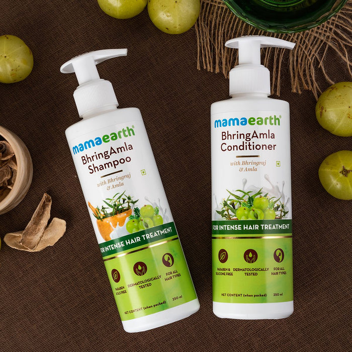 BhringAmla Shampoo and Conditioner Combo - 250ml + 250ml