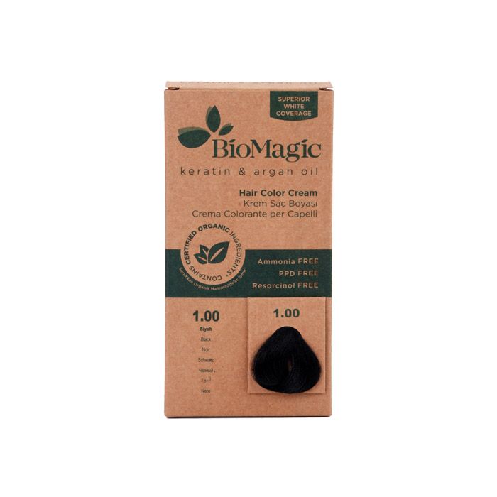 BioMagic Hair Color - 1 Black BioMagic