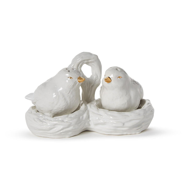 Birds Salt & Pepper Ceramic Shaker Set