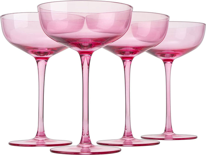 Blush Pink Color Glass