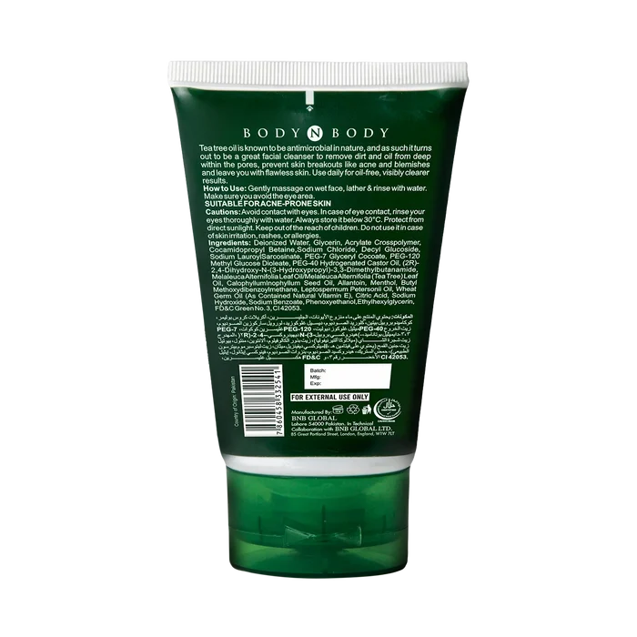BNB Acne Tea Tree Face Wash ( Pack Of 2 )