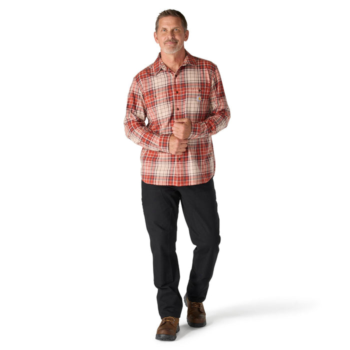 Carhartt Men's Rugged Flex® Relaxed Fit Lightweight Long Sleeve Work Shirt Work Shirts Carhartt