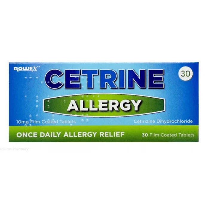 Cetrine Allergy 10mg Film-Coated Tablets