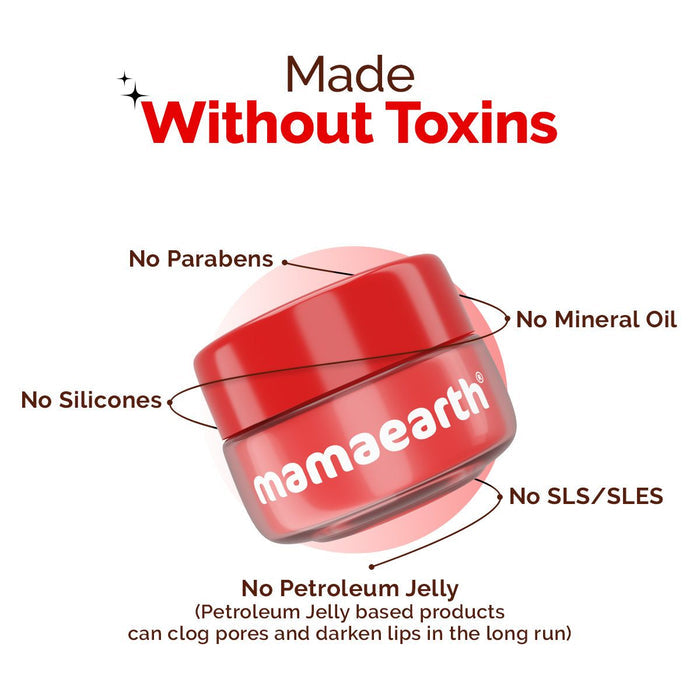 Cherry Moisture Therapy Lip Balm with Cherry & Vitamin E for Dry & Chapped Lips- 15 g
