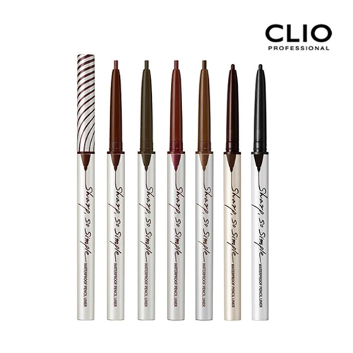 Clio Sharp So Simple Waterproof Pencli Eyeliner 03 Black Brown