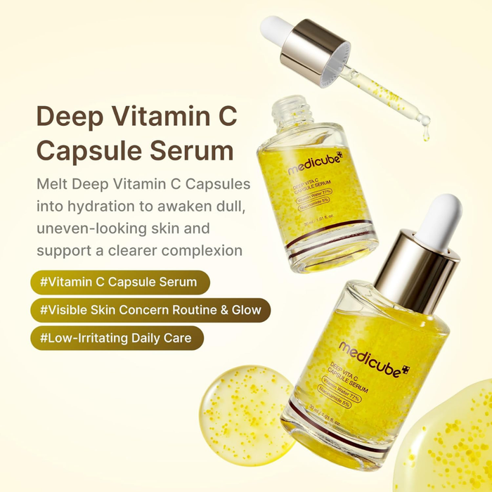 Medicube Deep Vita C Capsule Serum Nudie Glow Australia