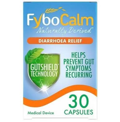FyboCalm Diarrhoea Relief 30 Capsules