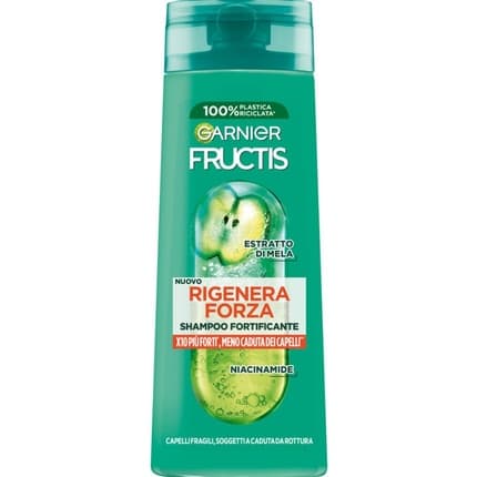 Garnier Fructis Shampoo Regenerates Strength Fortifying Shampoo for Brittle Hair 250ml 8.45oz