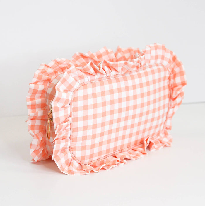 Gingham Ruffle Bag