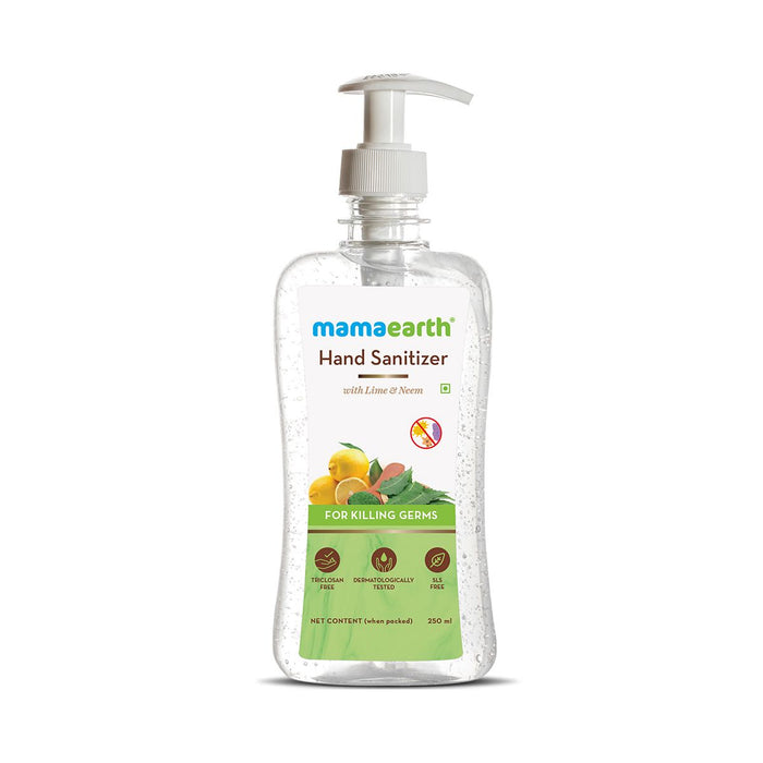 Hand Sanitizer with Lime and Neem for Killing Germs – 250 ml