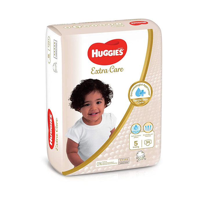Huggies Superflex Extra Care Economy Size-5 34's Huggies