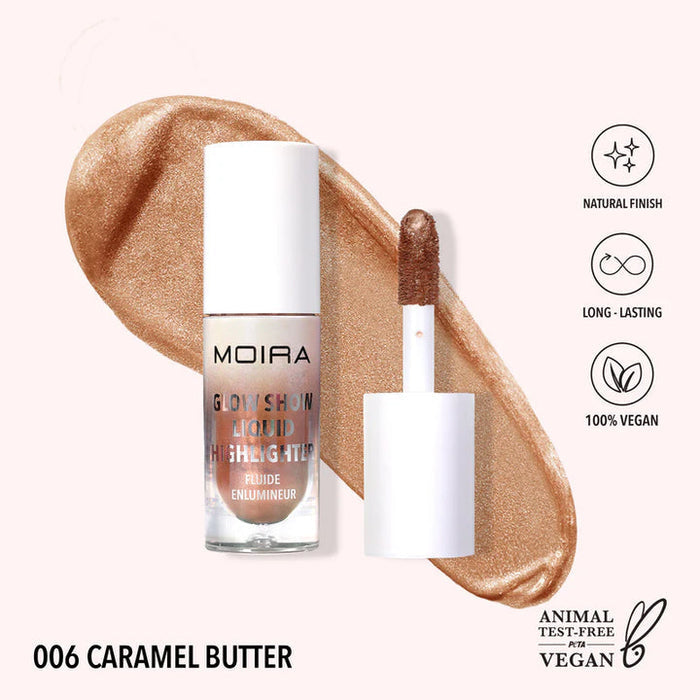 Iluminador Liquido Moira - 006 caramel butter