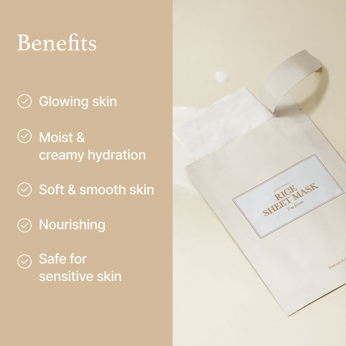 I'm From Rice Sheet Mask Pack of 5