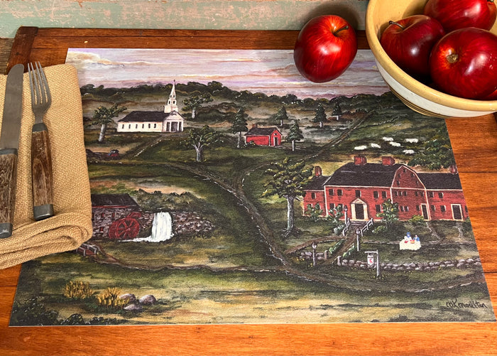 MKM-VP3 Wayside Inn 18x13½ Vinyl Placemat - Circa Exclusive!