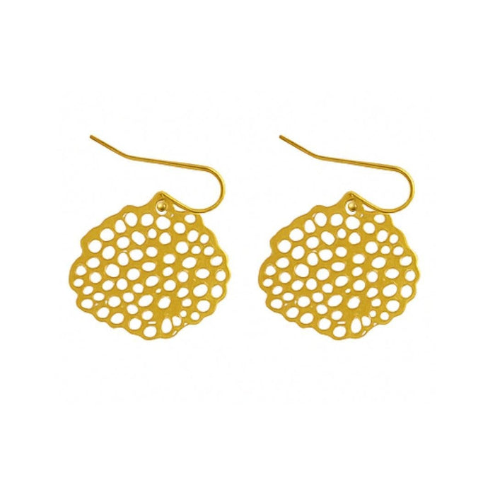 Louise Earrings Gold - Precious Sparkle