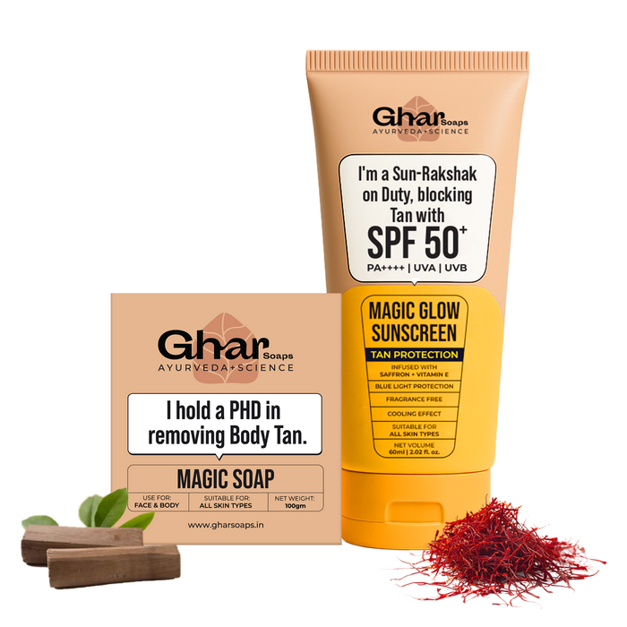 Magic Sunscreen & Magic soap Combo