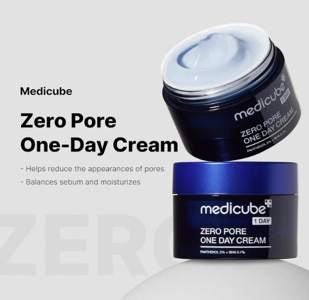 Medicube Zero Pore One-Day Cream 1.7 fl.oz / 50ml