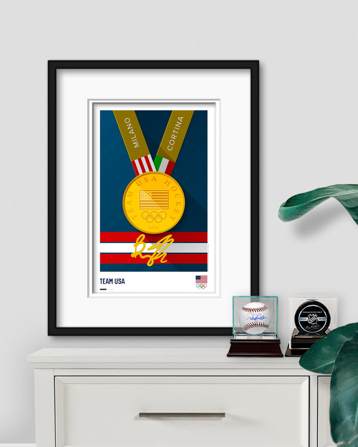 Autographed Print - B. Tkachuk / Print Only