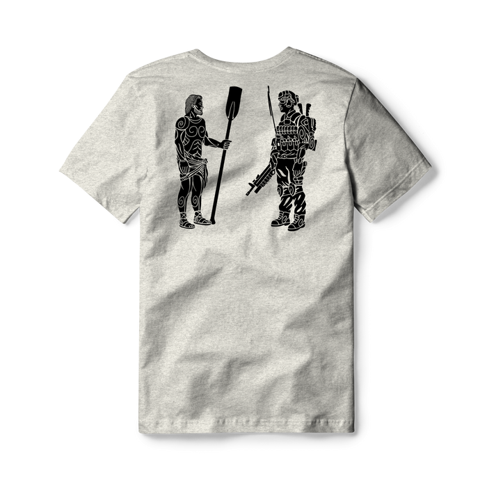 Modern and Ancient Greek Warrior Tee