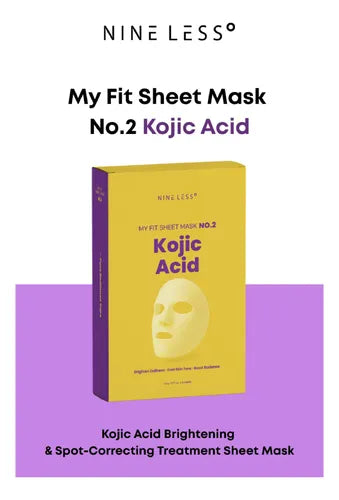Nine Less Kojic Acid Brighten Dullness Mask 5