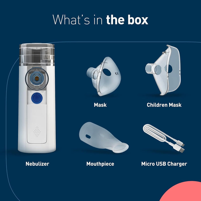 Omron Mini Air 360 Portable Mesh Nebulizer, 1 Piece - Makkah Pharmacy