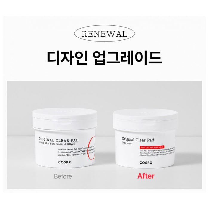 COSRX One Step Original Clear Pad Nudie Glow Australia