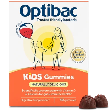 Optibac Kids Strawberry Gummies