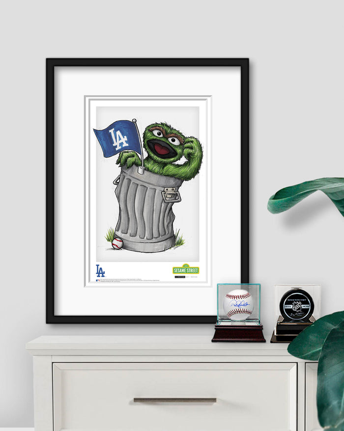 Oscar Rep Your Colours x MLB Dodgers Limited Edition Art Print