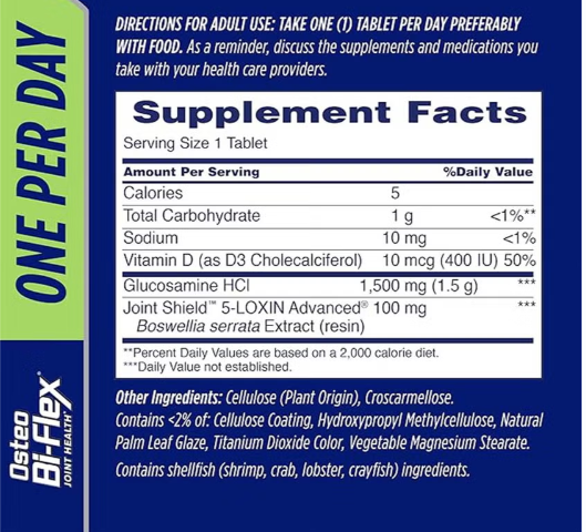 Osteo Bi-Flex Joint Health Tablets, Pack of 30's Osteo Bi-Flex Joint Health Tablets, Pack of 30's