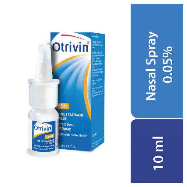 Otrivin 0.05% Children Nasal Spray 10 Ml