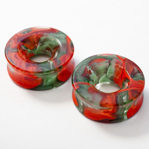 Power Eyelets in Aqua and Orange in 1 ¼” from Gorilla Glass