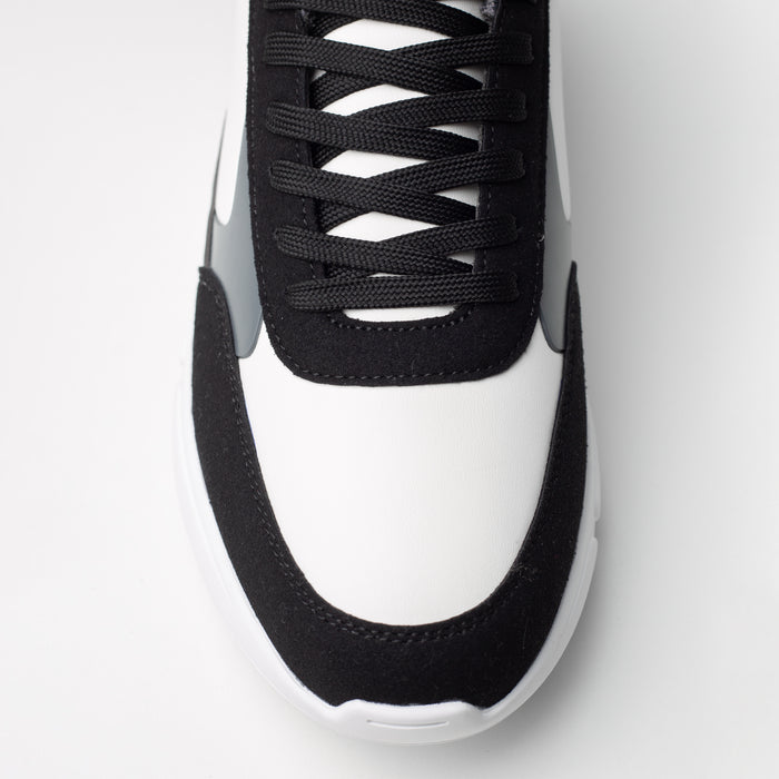 Premium LTHR Runner | White/Black