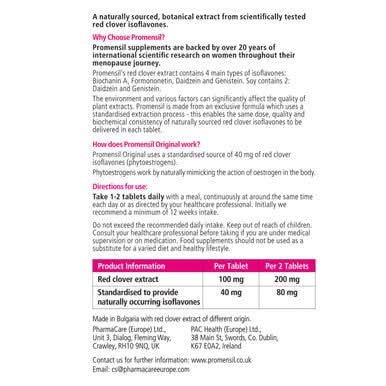 Promensil Original Maintenance 30 Tablets