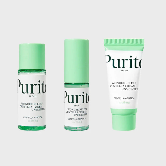 Purito SEOULPurito SEOUL Wonder Releaf Centella Mini Kit UnscentedMood Arabia8809563100828