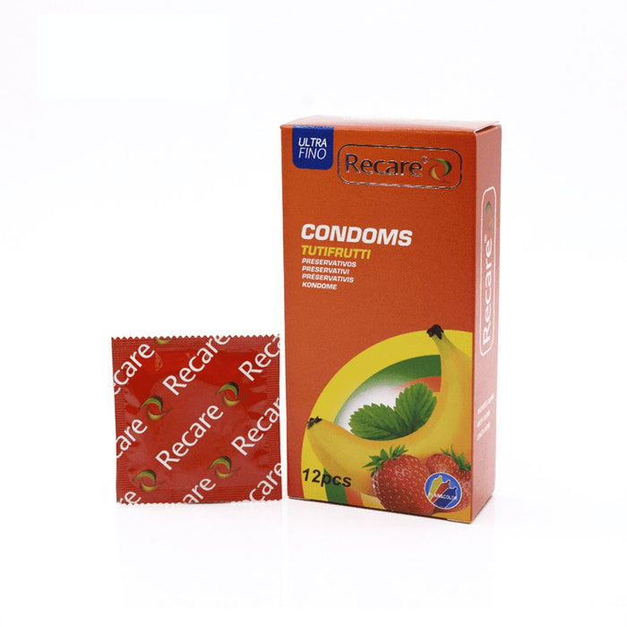 Recare Tutifrutti Condoms, 12 Condoms - Makkah Pharmacy