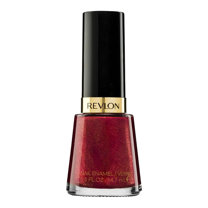 Revlon Super Lustrous Nail Enamel 650 SAUCY - chip-resistant, quick-dry colour