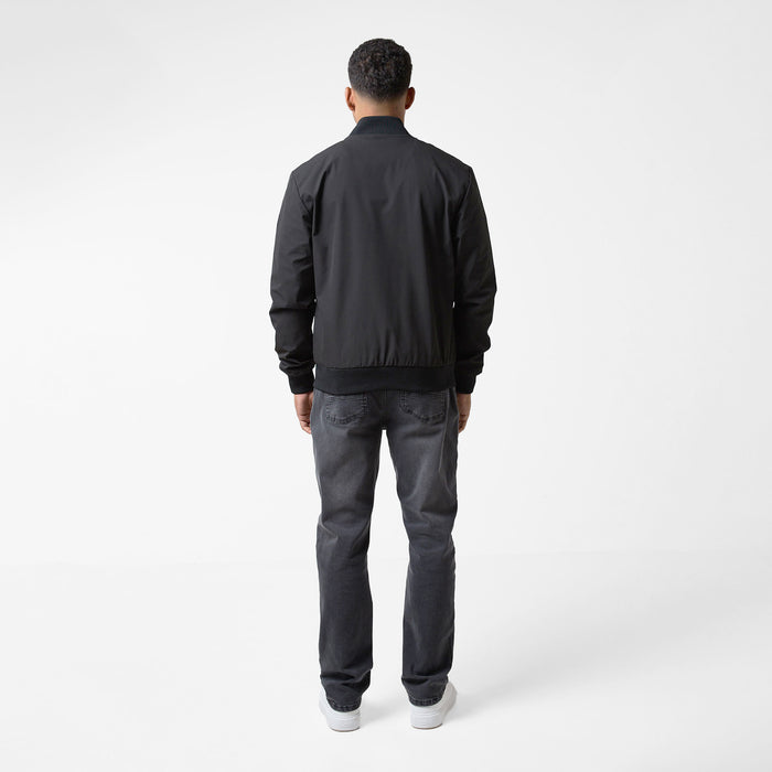 Ripstop Bomber Jacket | Black