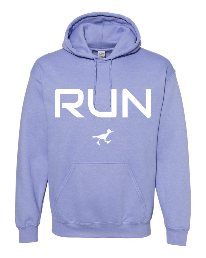 RUN - HOODIE - LAVENDER / WHITE