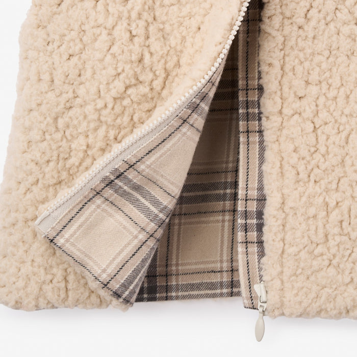 Sherpa Hooded Vest