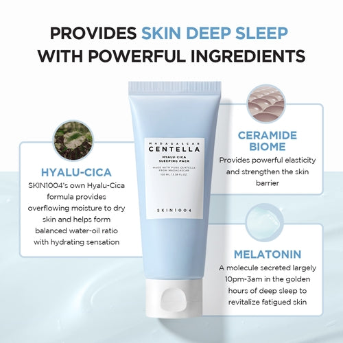 Skin1004 Centella Hyalu-Cica Sleeping Pack 30ml / 1.01 fl. oz.