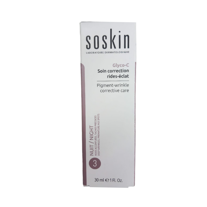 Soskin A+ Glyco-C Pigment-Wrinkle Corrective Care - 30ml Soskin